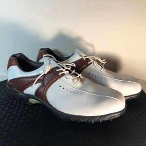 FootJoy Contour Series Mens Sz 11.5 Saddle  Soft Spikes Golf Shoes